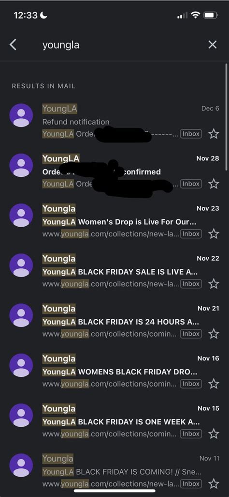 youngla order cancellation.